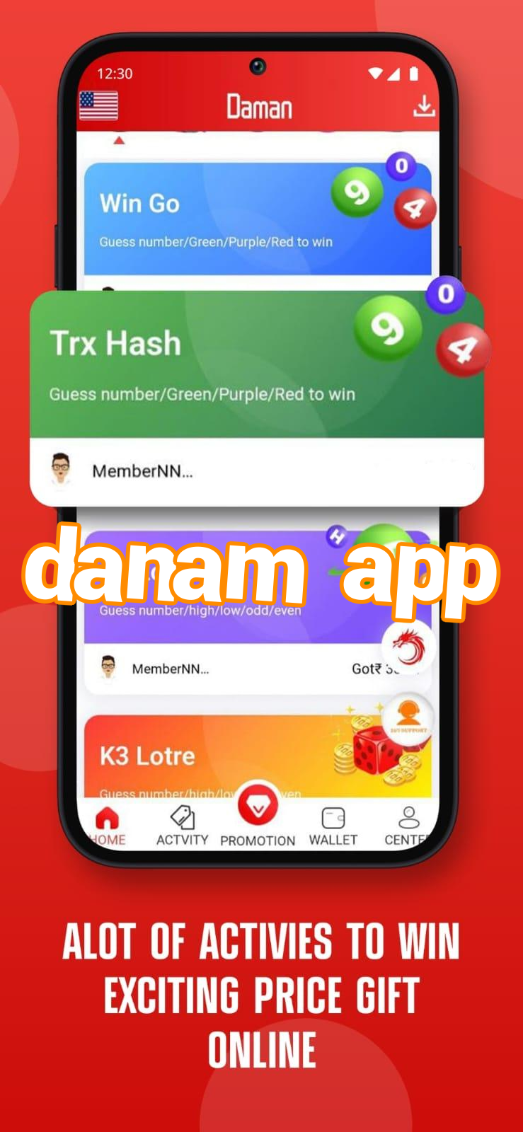 danam app Screenshots
